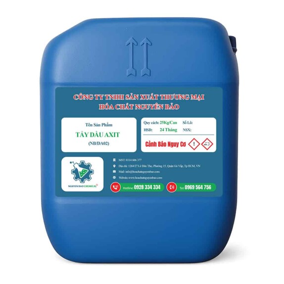 Tẩy dầu Axit A02